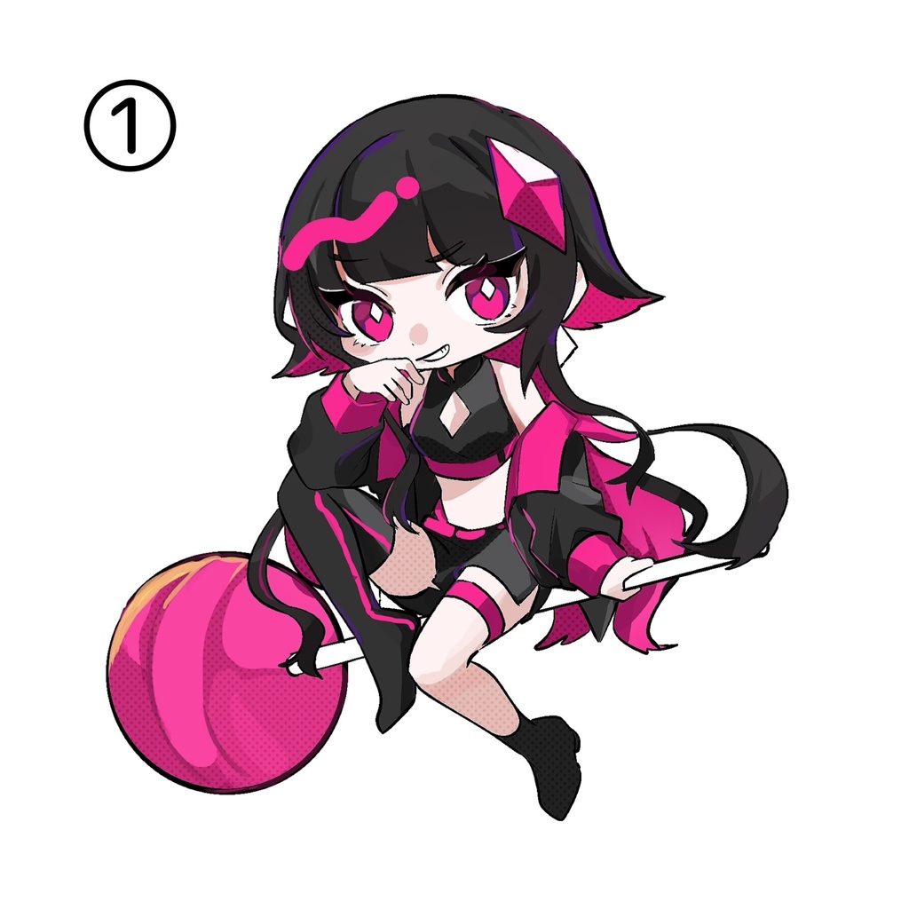あられのステッカー