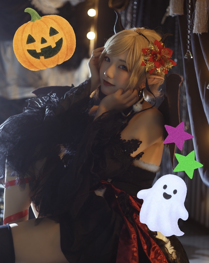 癒月ちょこ ハロウィン限定 復刻チェキ