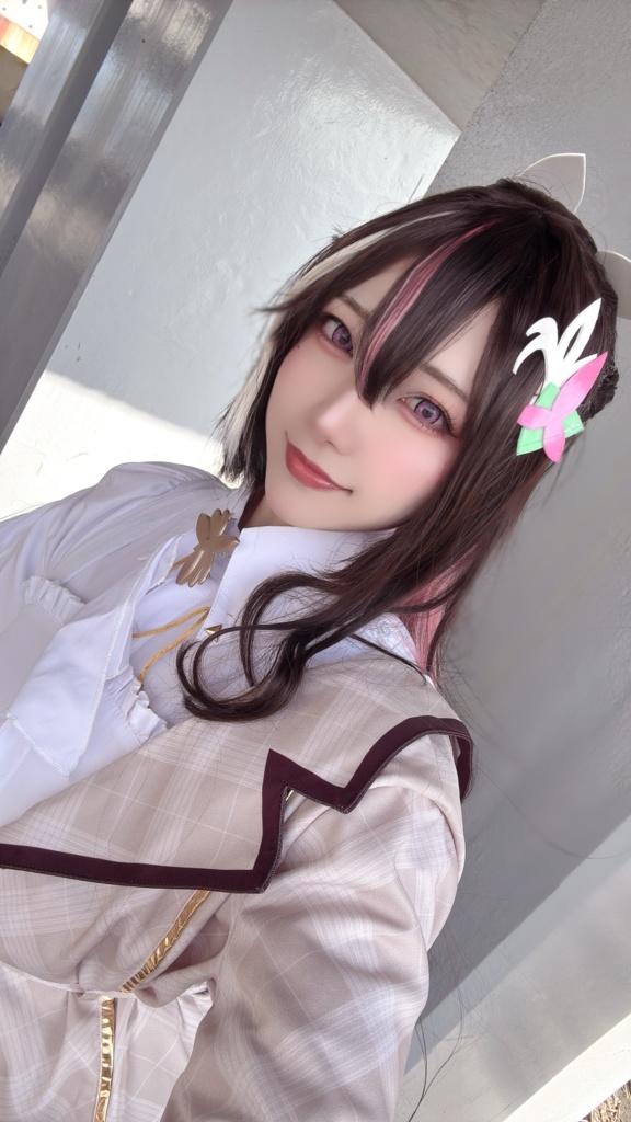 AZKi コスプレ 落書きチェキ