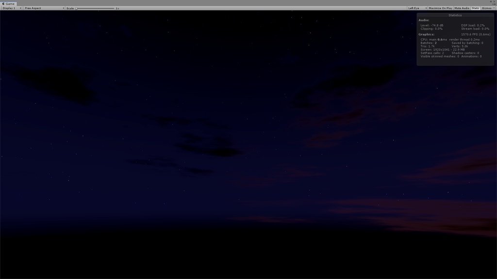 Unity用プロシージャルSkybox TyphonSkybox