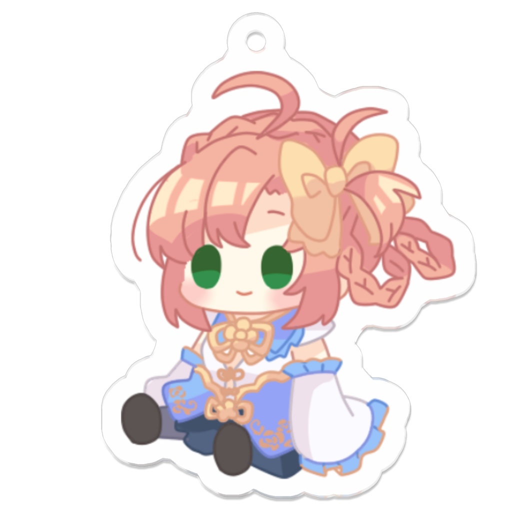 久遠シイ ミニぬいぐるみアクリルキーホルダー