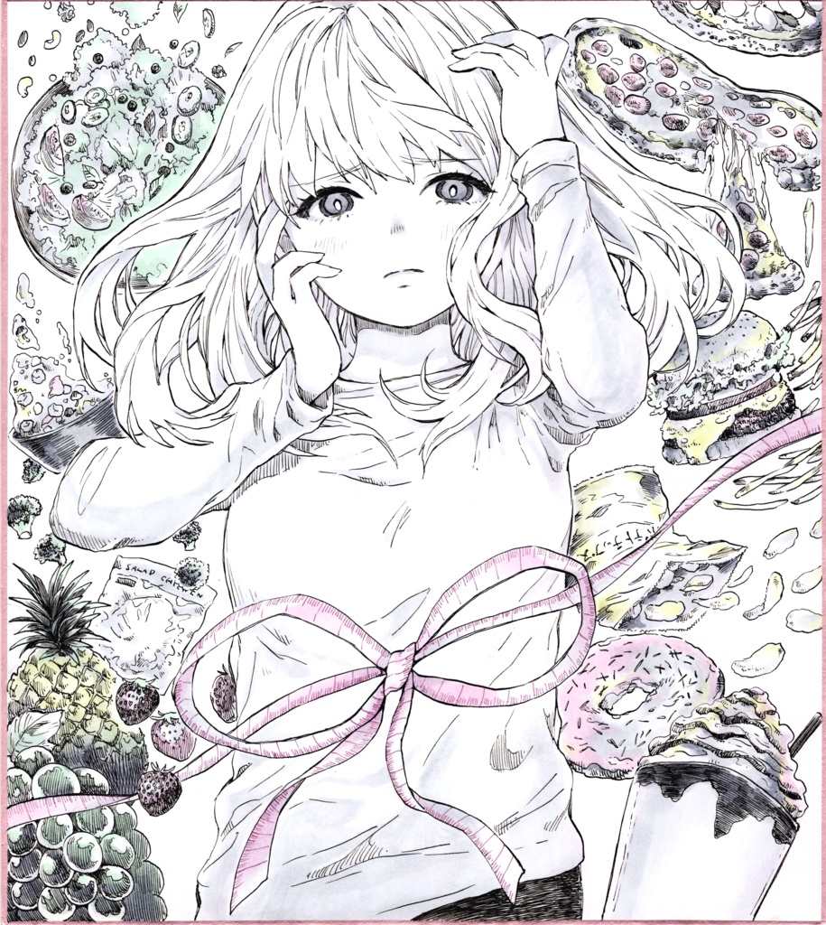 大色紙/24×27cm/6種