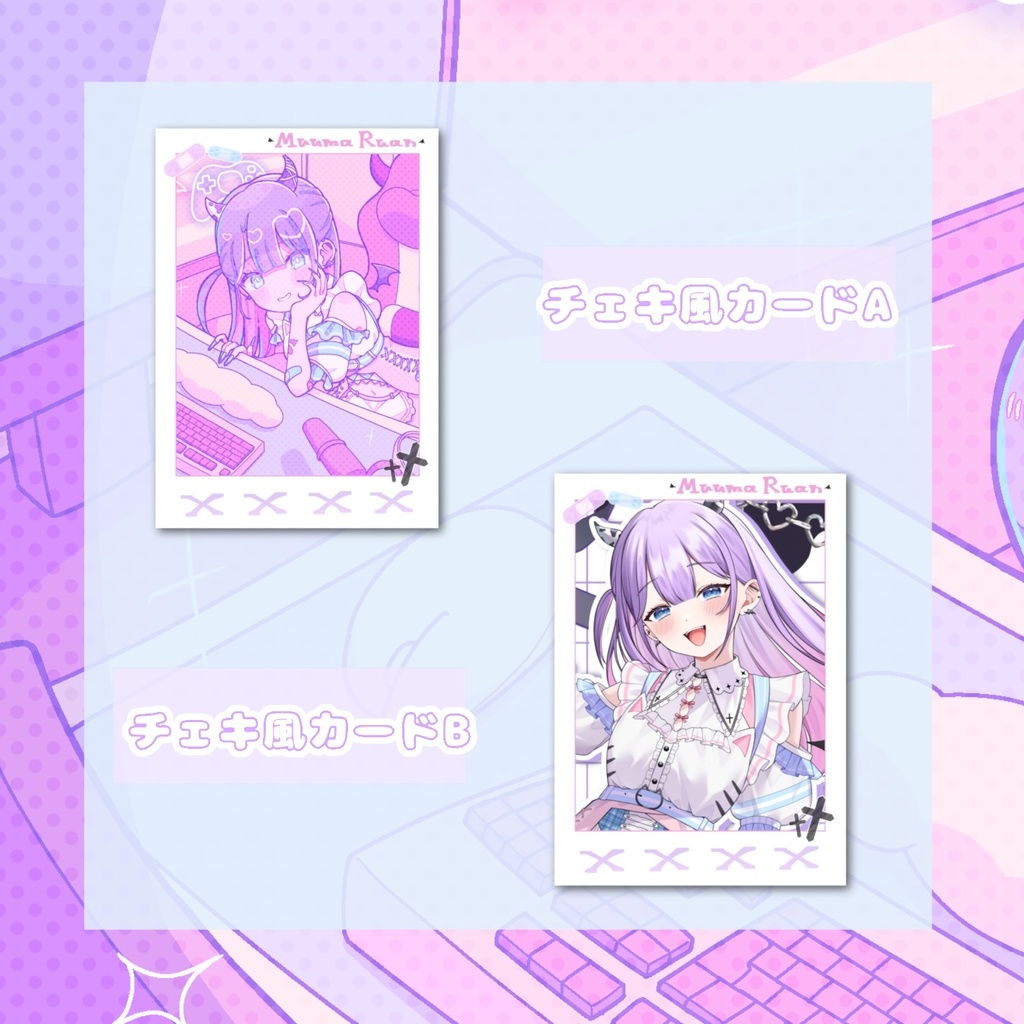 チェキ風カード