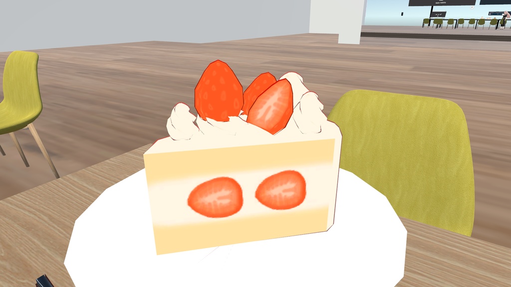 かわいいスイーツ3点セット