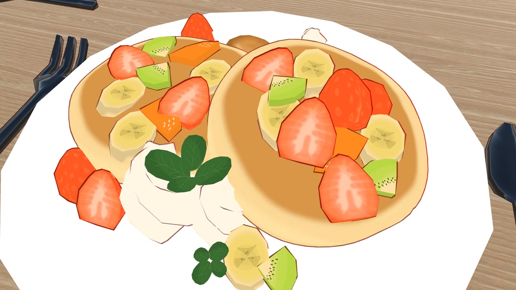 かわいいスイーツ3点セット