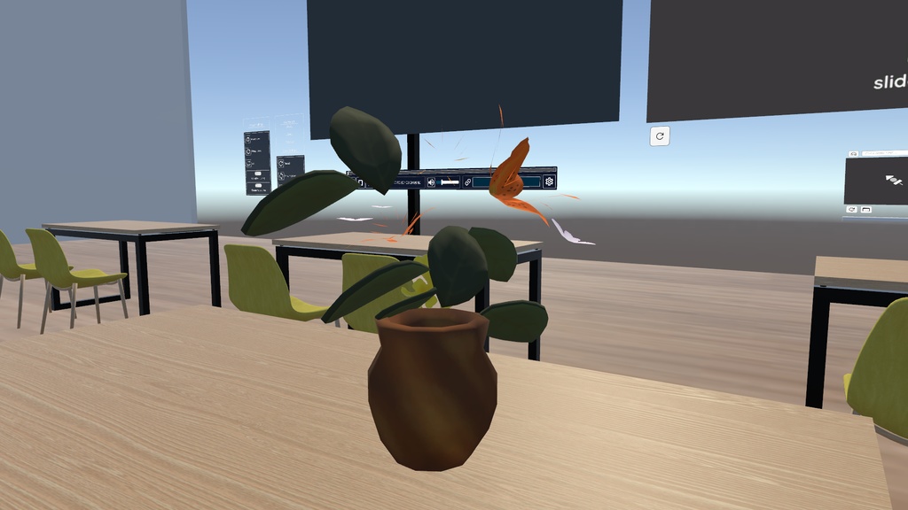 スナックとかにありそうな花