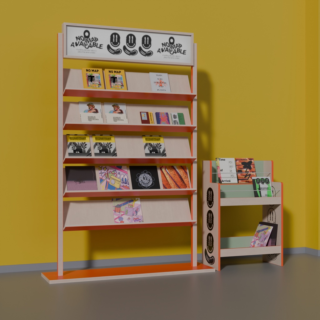  3DCG【bookshelf】
