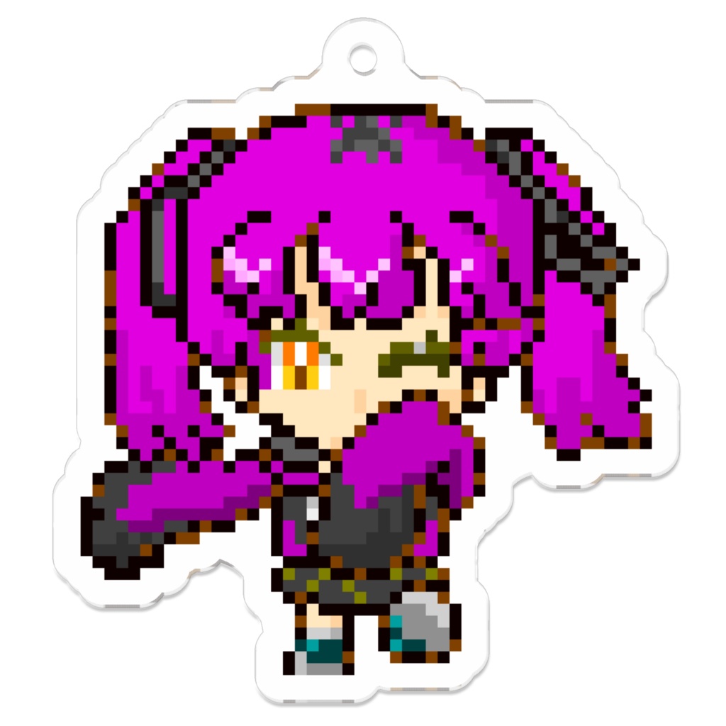 【メシアノード】柚木リナ【アクリルキーホルダー】50 x 50 (mm)