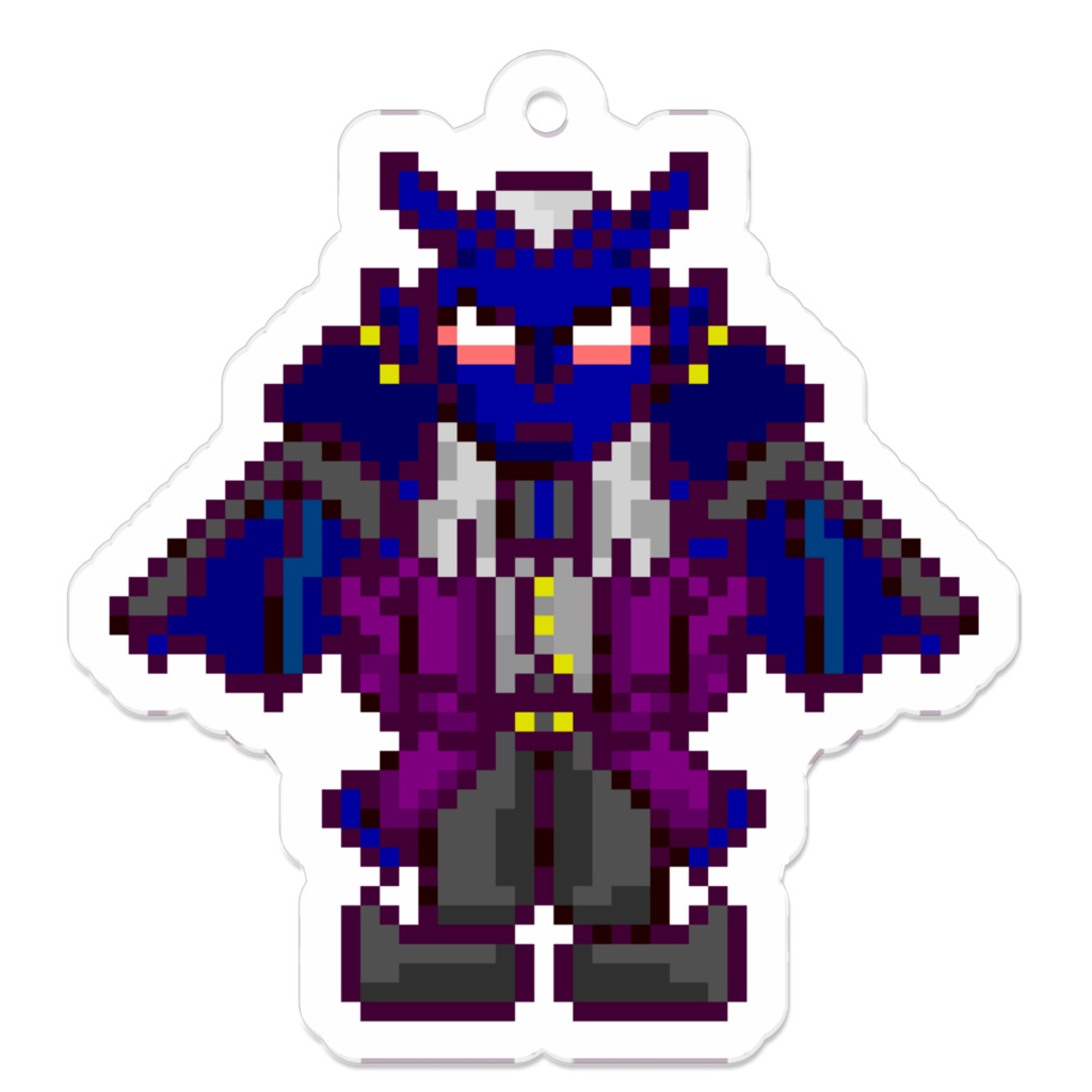 【メシアノード】悪魔【アクリルキーホルダー】50 x 50 (mm)