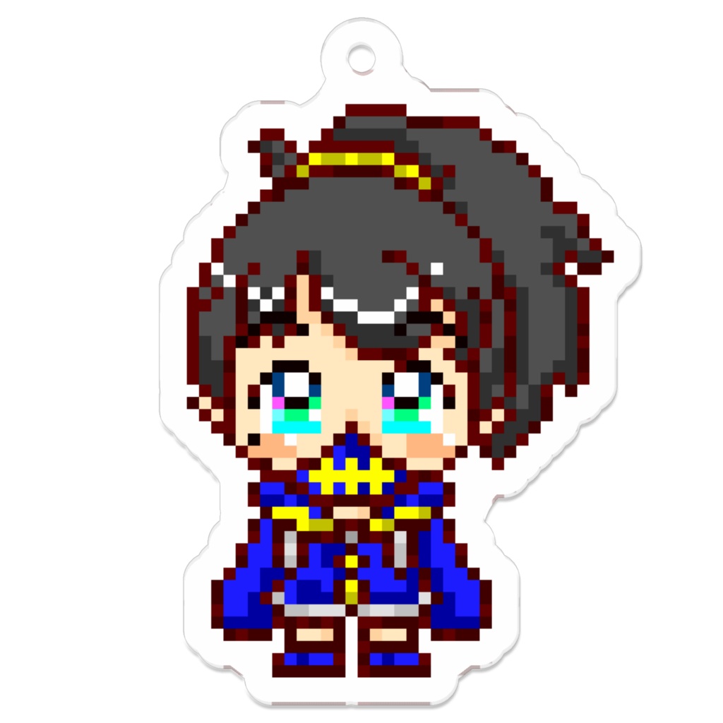 【メシアノード】朝越ツムグ【アクリルキーホルダー】50 x 50 (mm)