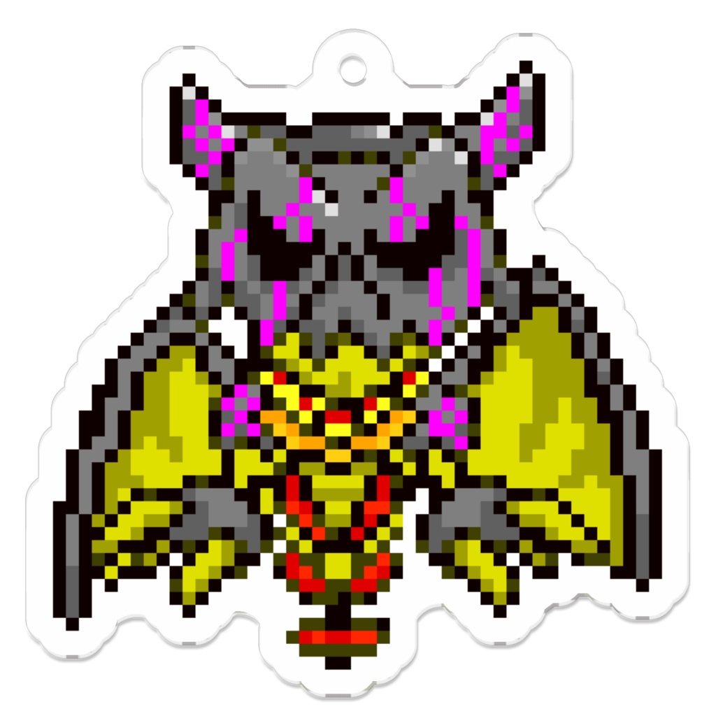 【メシアノード】ドラゴン【アクリルキーホルダー】50 x 50 (mm)