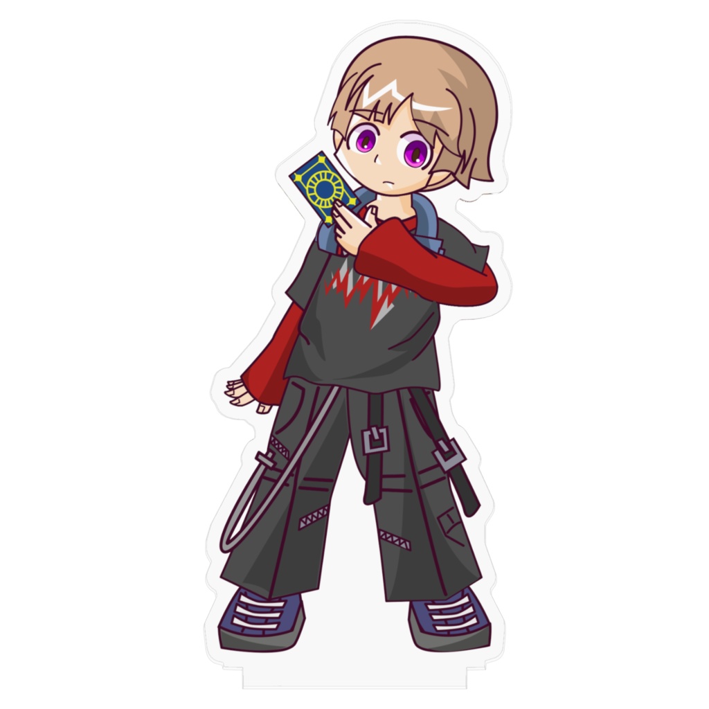 【メシアノード】西岡マナブ【アクスタ】100x100mm