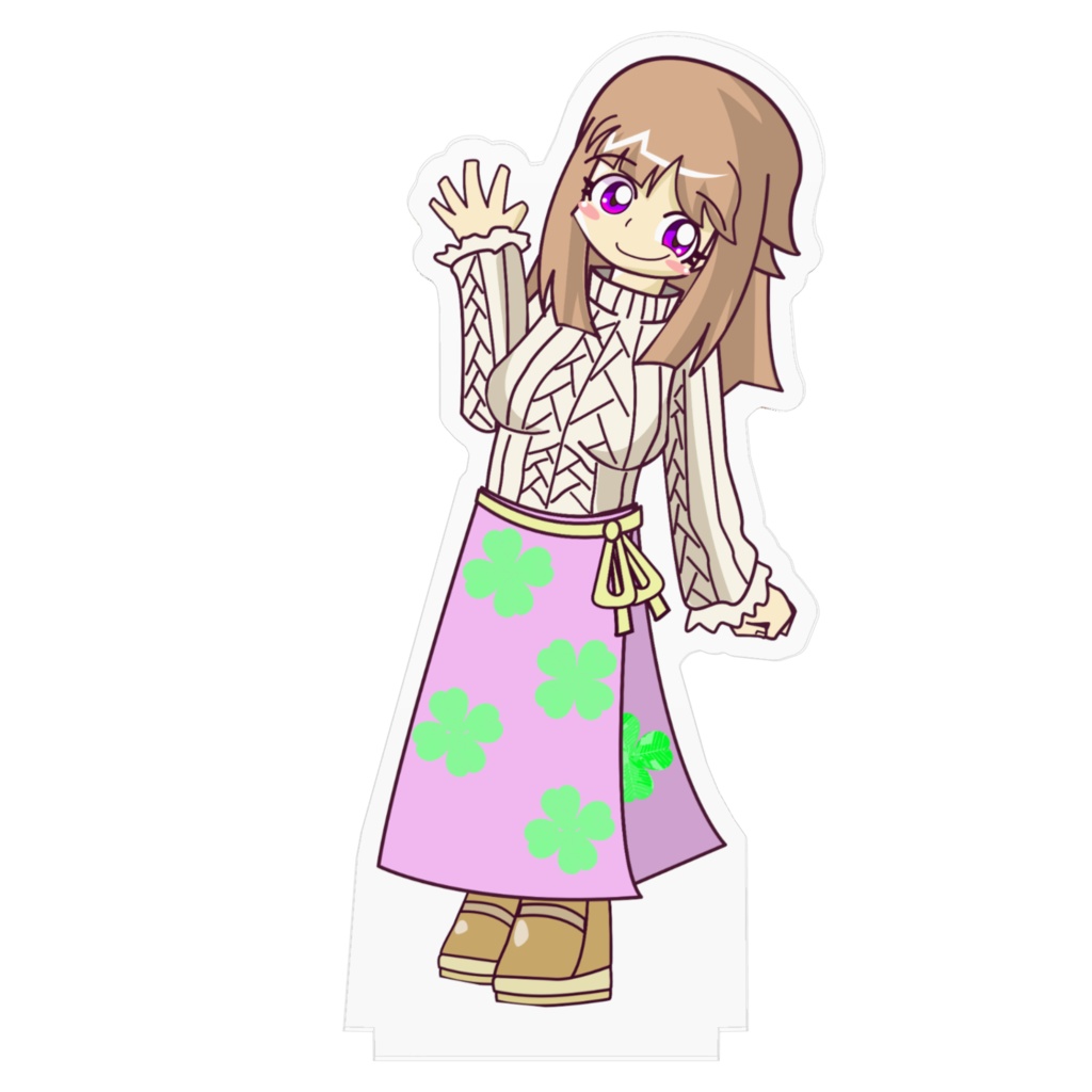 【メシアノード】西岡マリカ【アクスタ】100x100mm