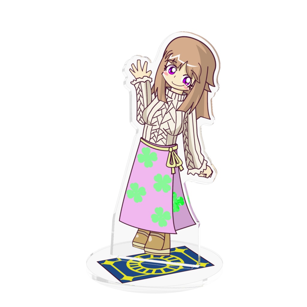 【メシアノード】西岡マリカ【アクスタ】100x100mm