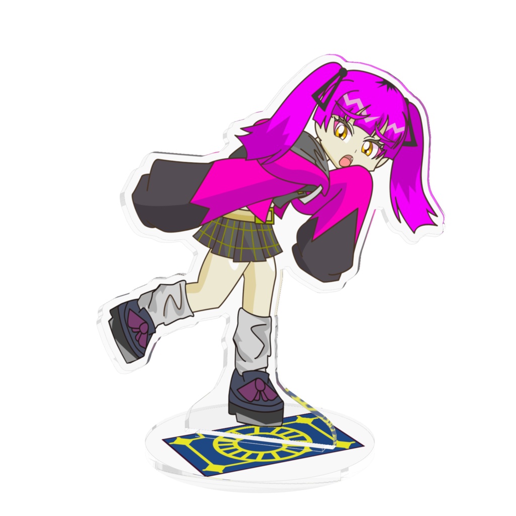 【メシアノード】柚木リナ【アクスタ】100x100mm