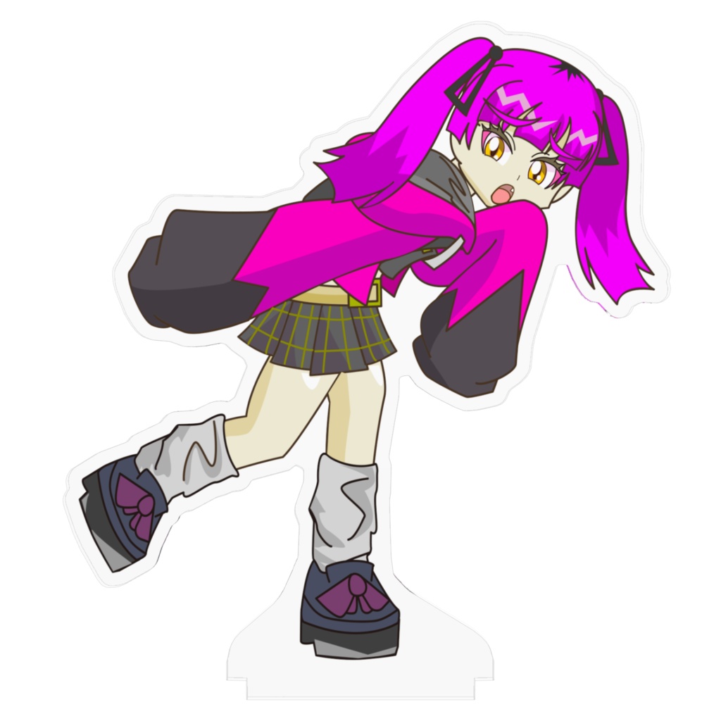 【メシアノード】柚木リナ【アクスタ】100x100mm