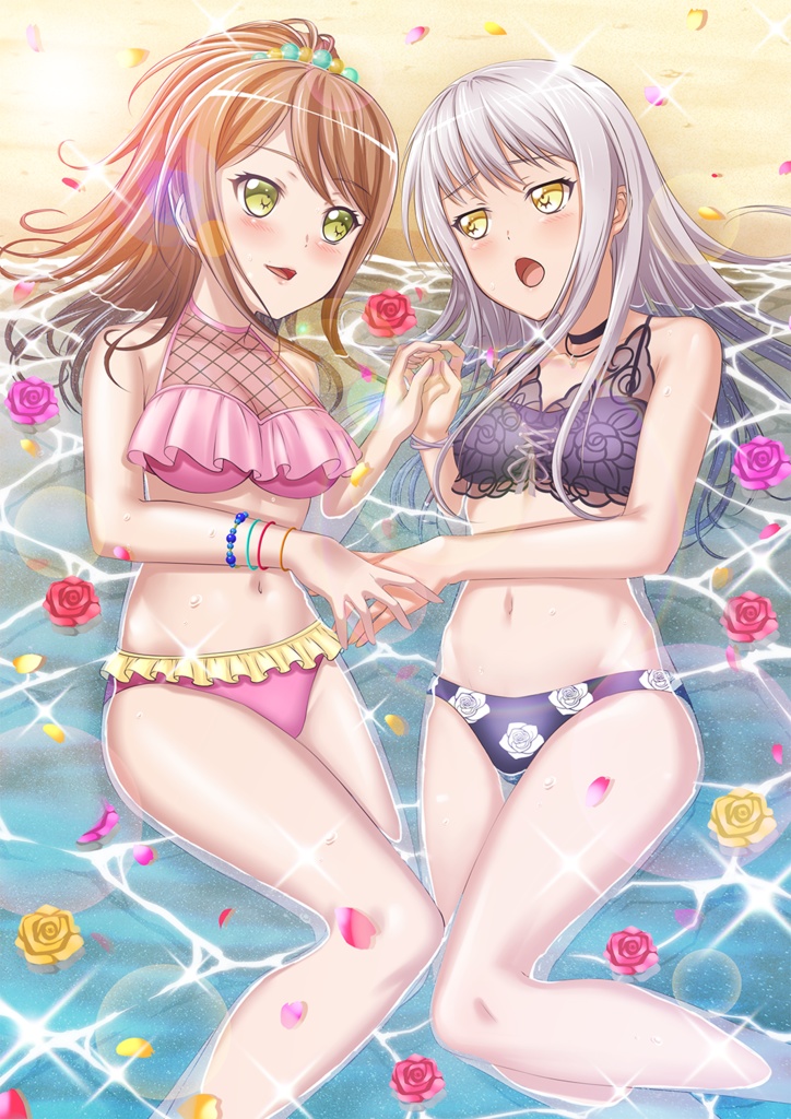 C97頒布 ~Rose Garden~ バンドリイラストレーション