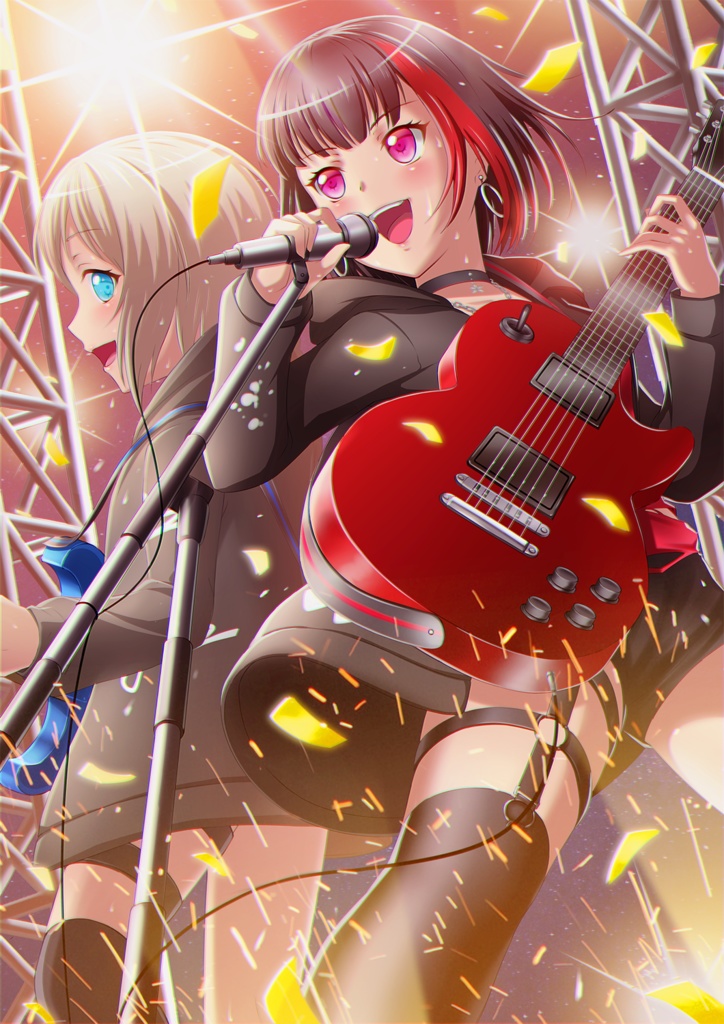 C97頒布 ~Rose Garden~ バンドリイラストレーション