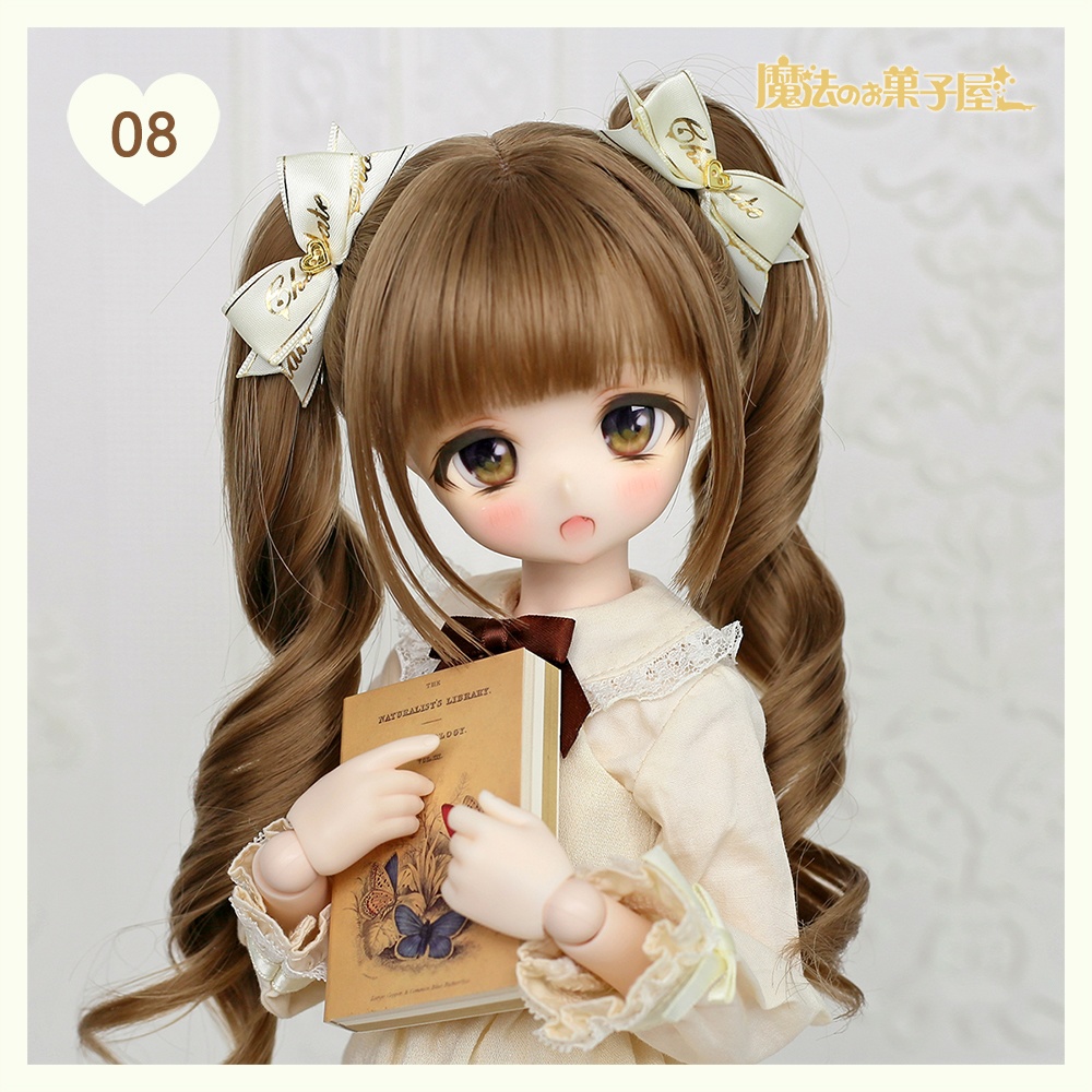 「恋するチョコ」ドール用リボンヘアアクセサリー(29色展開)