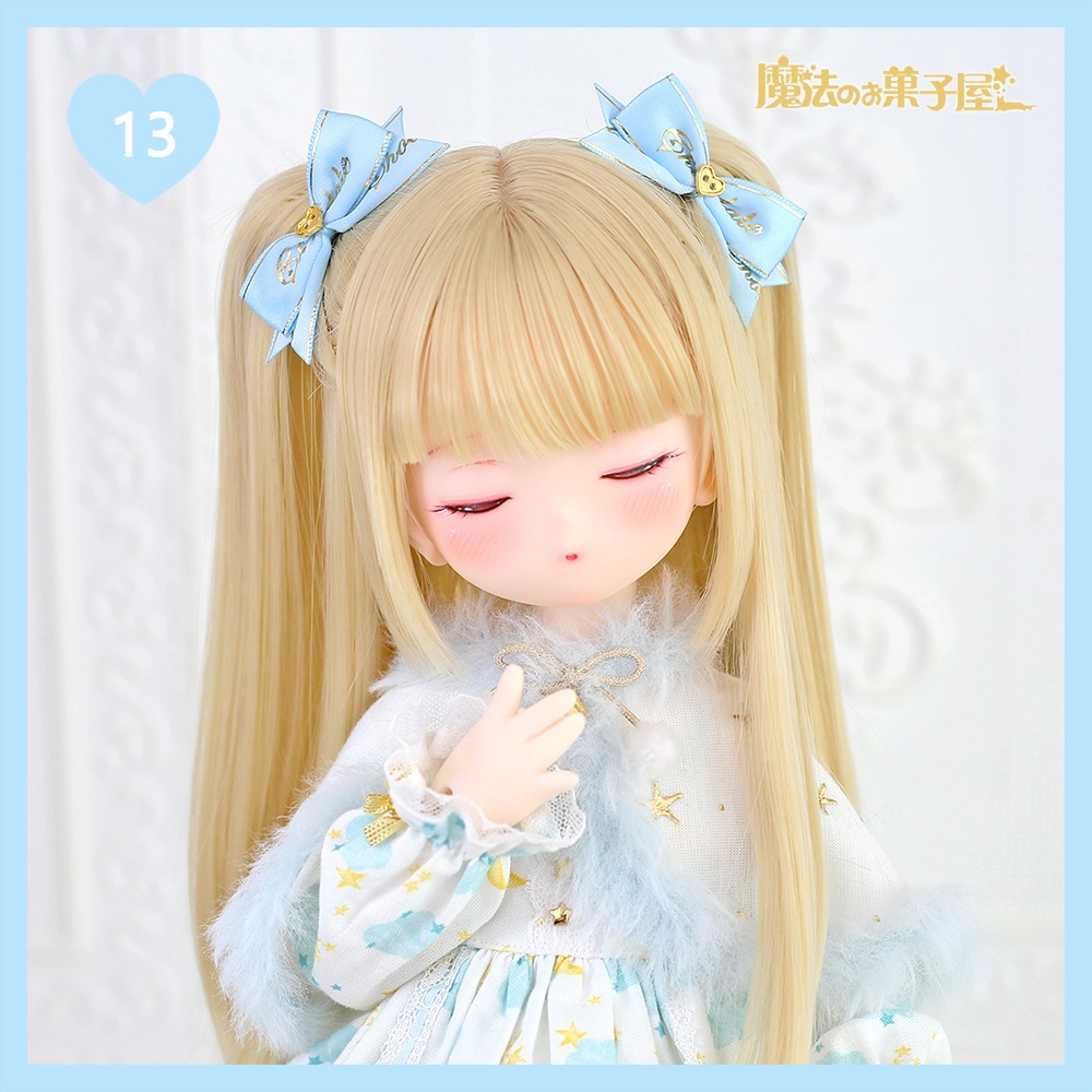 「恋するチョコ」ドール用リボンヘアアクセサリー(29色展開)