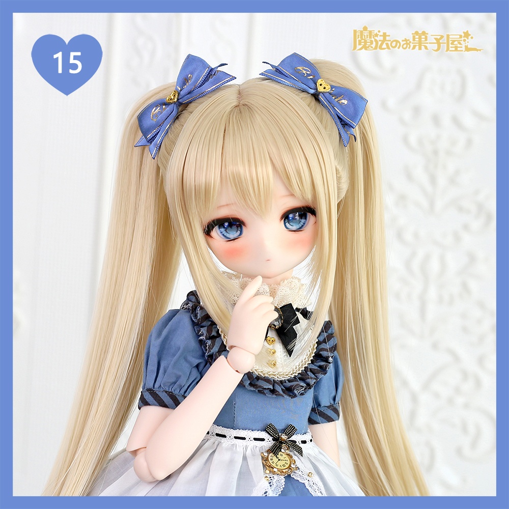 「恋するチョコ」ドール用リボンヘアアクセサリー(29色展開)