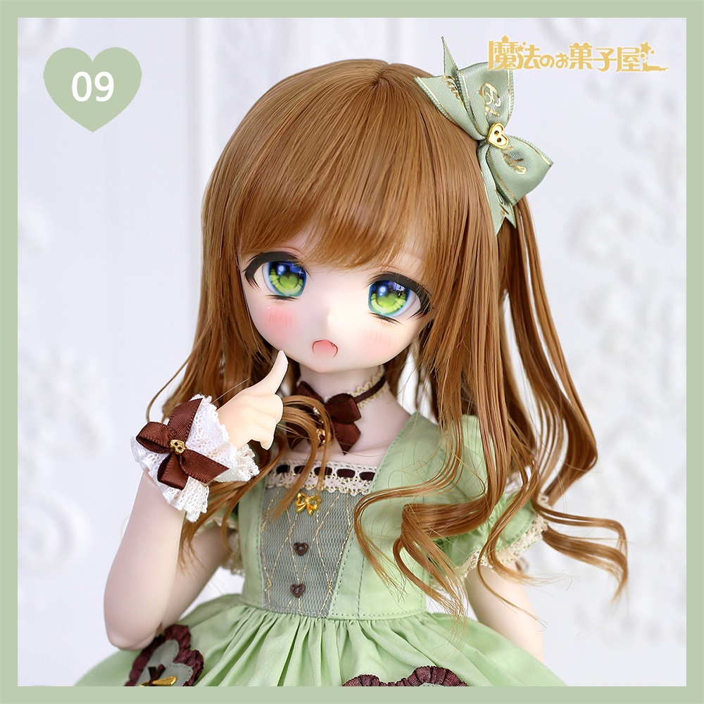 「恋するチョコ」ドール用リボンヘアアクセサリー(29色展開)