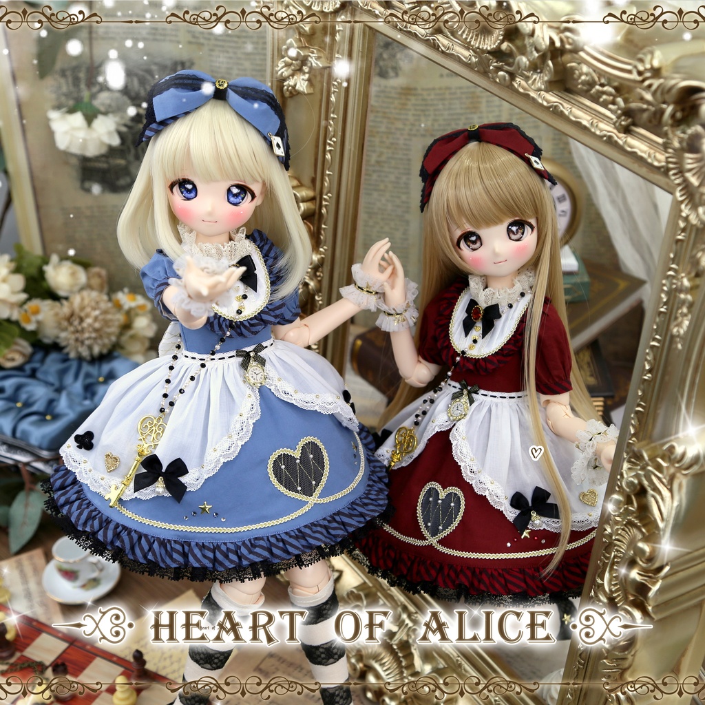「Heart of Alice」1/4ドール衣装(SDM・AZ45サイズ)14色展開