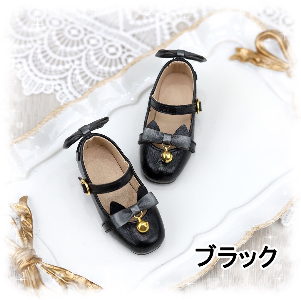 【即納品】「すずニャン」1/4&1/6ドール用シューズ