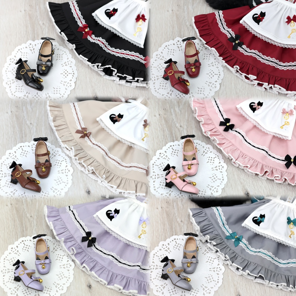 【即納品】「すずニャン」1/4&1/6ドール用シューズ