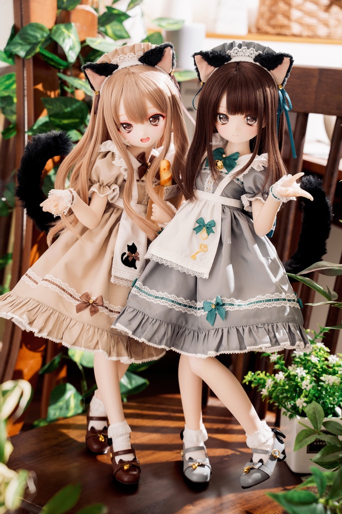 【即納品】「すずニャン」1/4&1/6ドール用シューズ