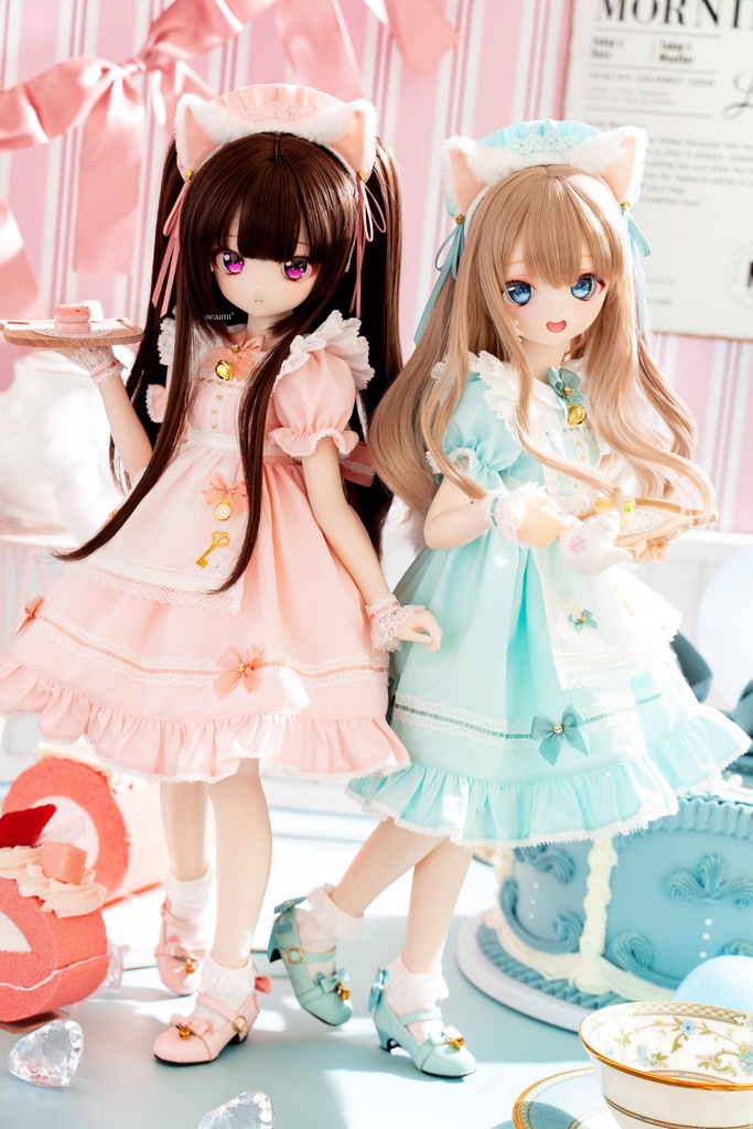 【受注予約3月2日まで】「すずニャン」ドール靴1/4&1/6サイズ