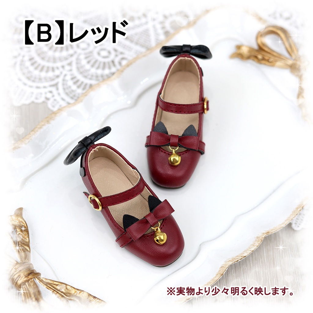 【受注予約3月2日まで】「すずニャン」ドール靴1/4&1/6サイズ