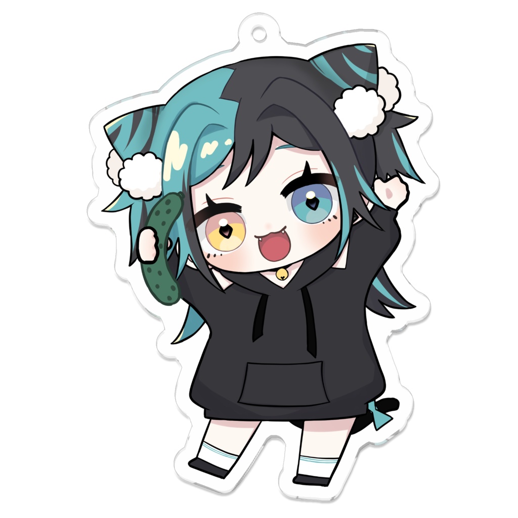 猫西もなか アクリルキーホルダー