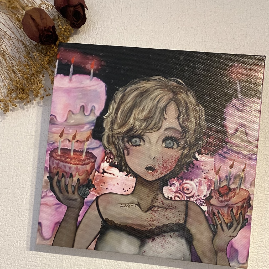 canvas print 【PINK】