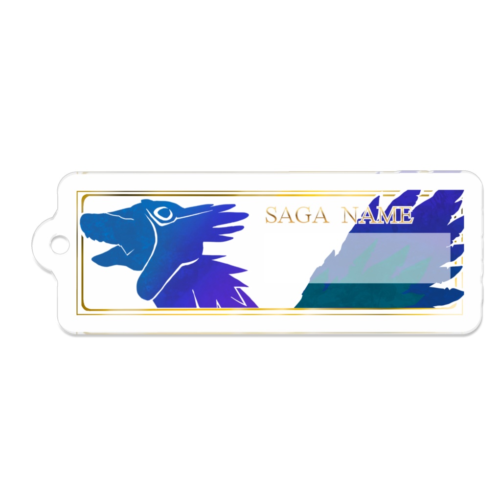 レジェンズ ウインドラゴン シロン タリスポッド用ネームプレート