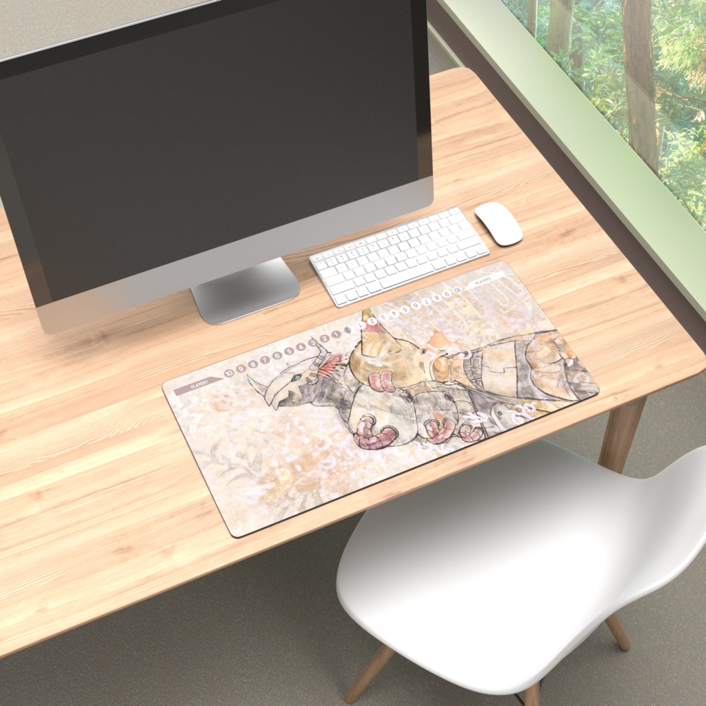 デジモンカードゲーム ウォーグレイモン プレイマット