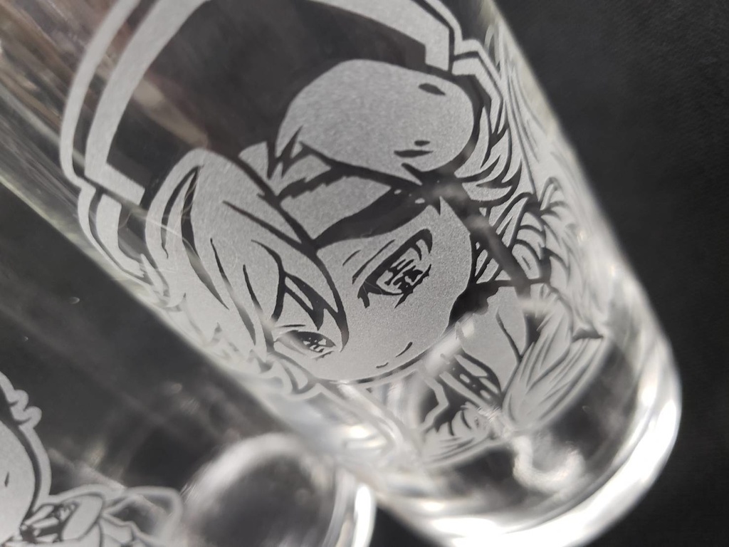 鬼さんガラスタンブラー(無惨/童磨/猗窩座/魘夢/白無惨)