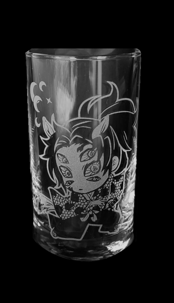 鬼さんガラスタンブラー(無惨/童磨/猗窩座/魘夢/白無惨)