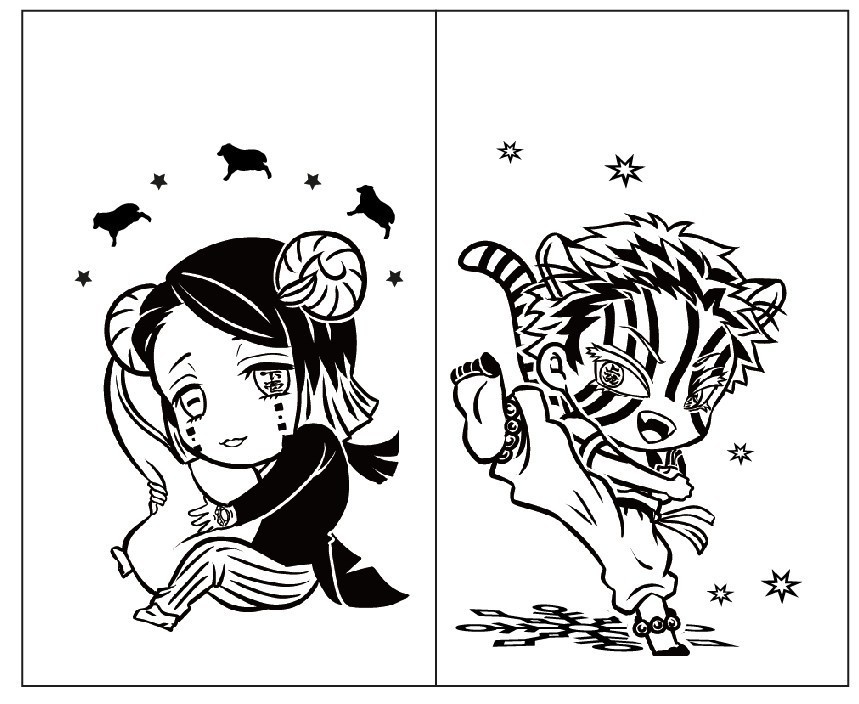 鬼さんガラスタンブラー(無惨/童磨/猗窩座/魘夢/白無惨)