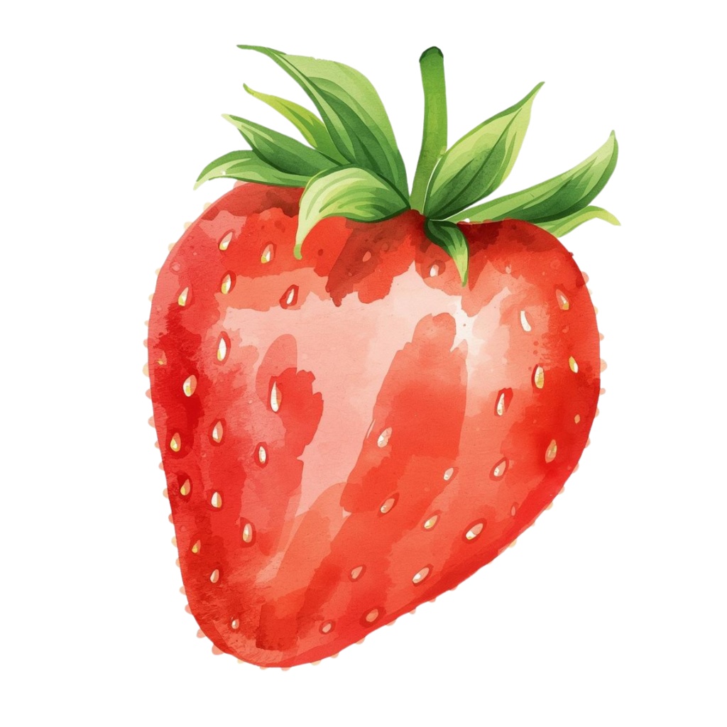 水彩画風・果物クリップアートセット(全10点)