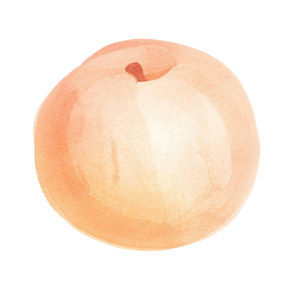 水彩画風・果物クリップアートセット(全10点)