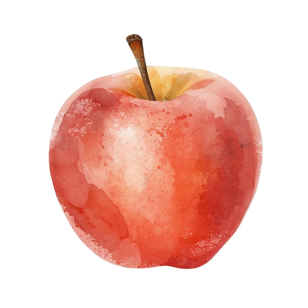 水彩画風・果物クリップアートセット(全10点)