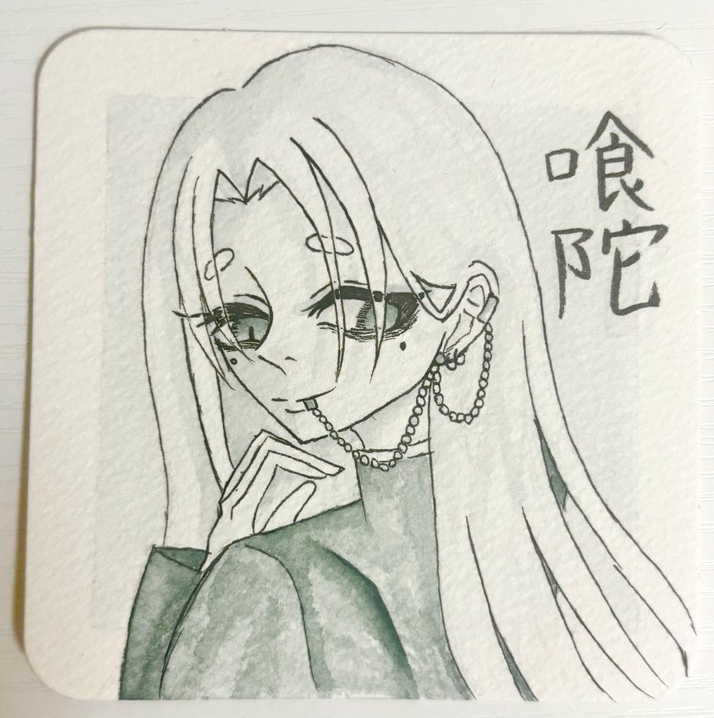 てのひらペーパー・アナログ原画