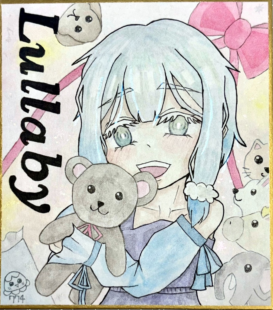アナログ原画・色紙