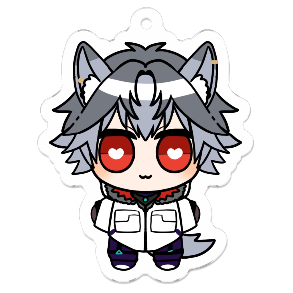 ぬい銀夜くんキーホルダー