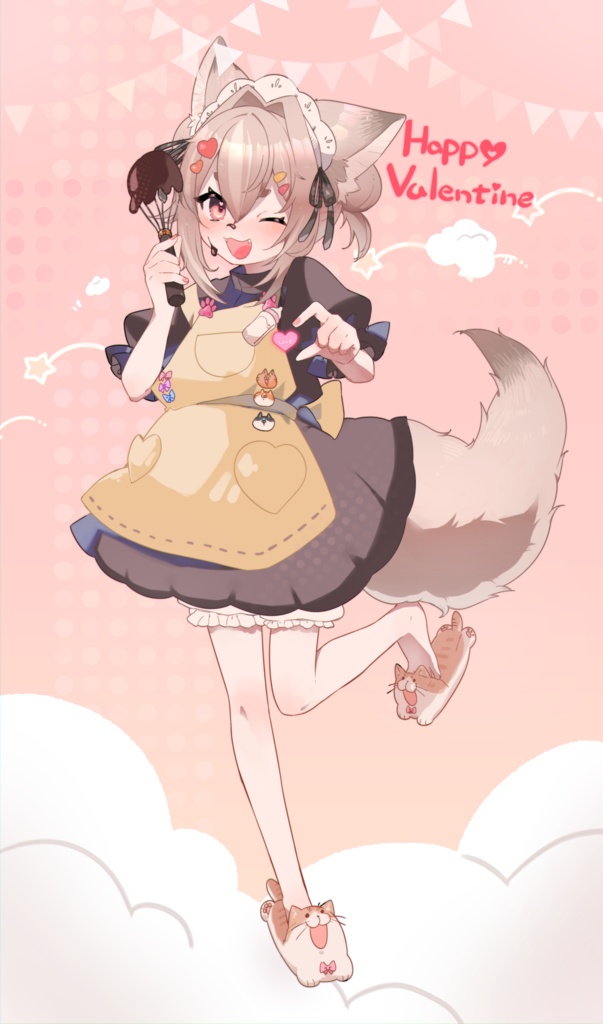 バレンタイン2025アクリルスタンド【みいゆえたろ🐺🍑🍼】