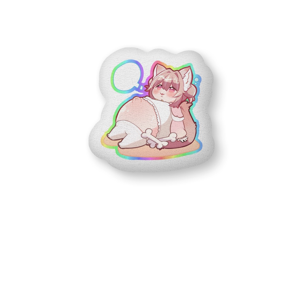 ふかふか!まんぷくはっぴークッション🍖
