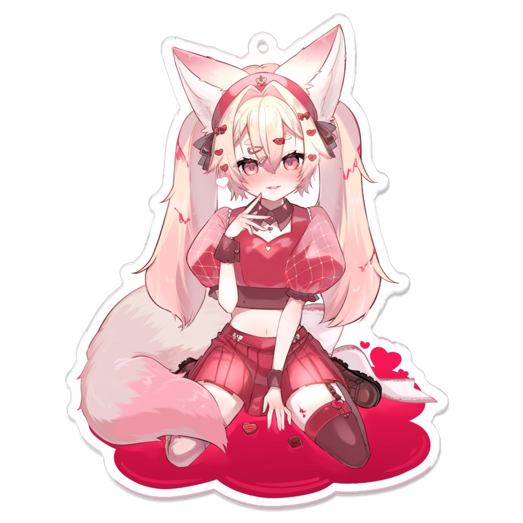 🍫2026🍫バレンタイン-アクリルキーホルダー🍫💗