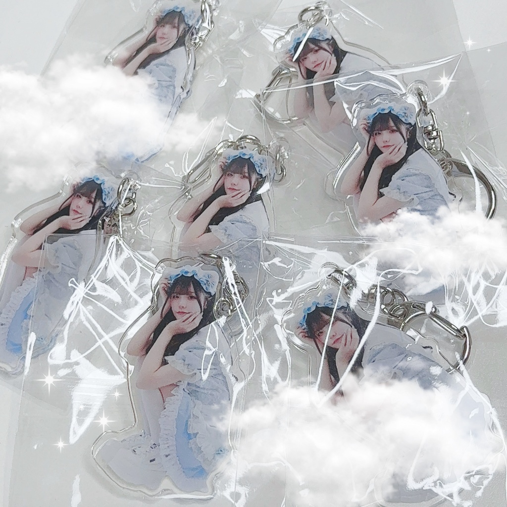 にゃんにゃんあやち実写アクキー