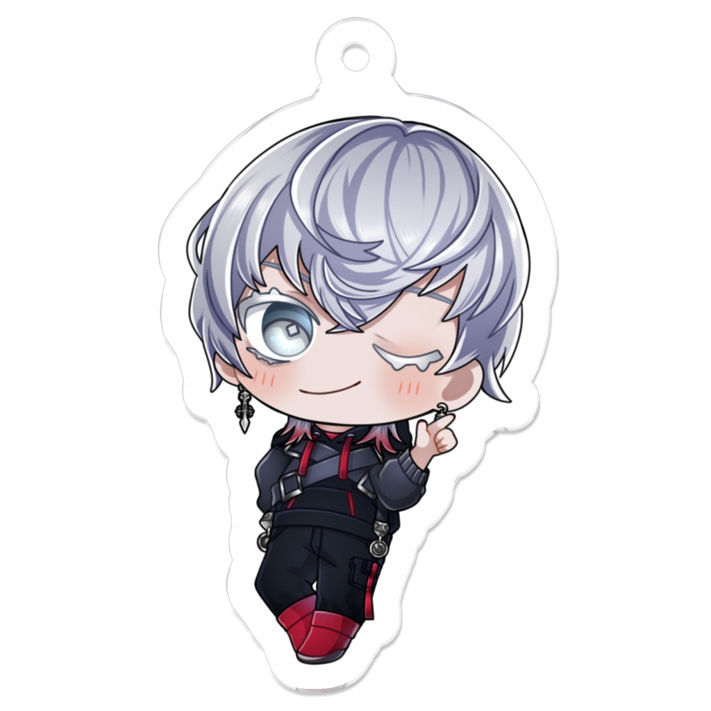 【アクリルキーホルダー】狛枝ルカ_デフォルメキーホルダー【TypeB】
